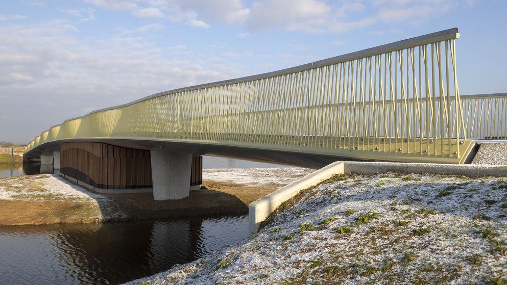 Fietsbrug Groote Wielen Rosmalen